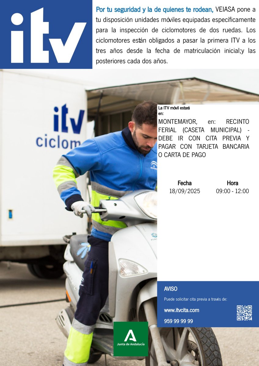 Visita ITV Ciclomotores