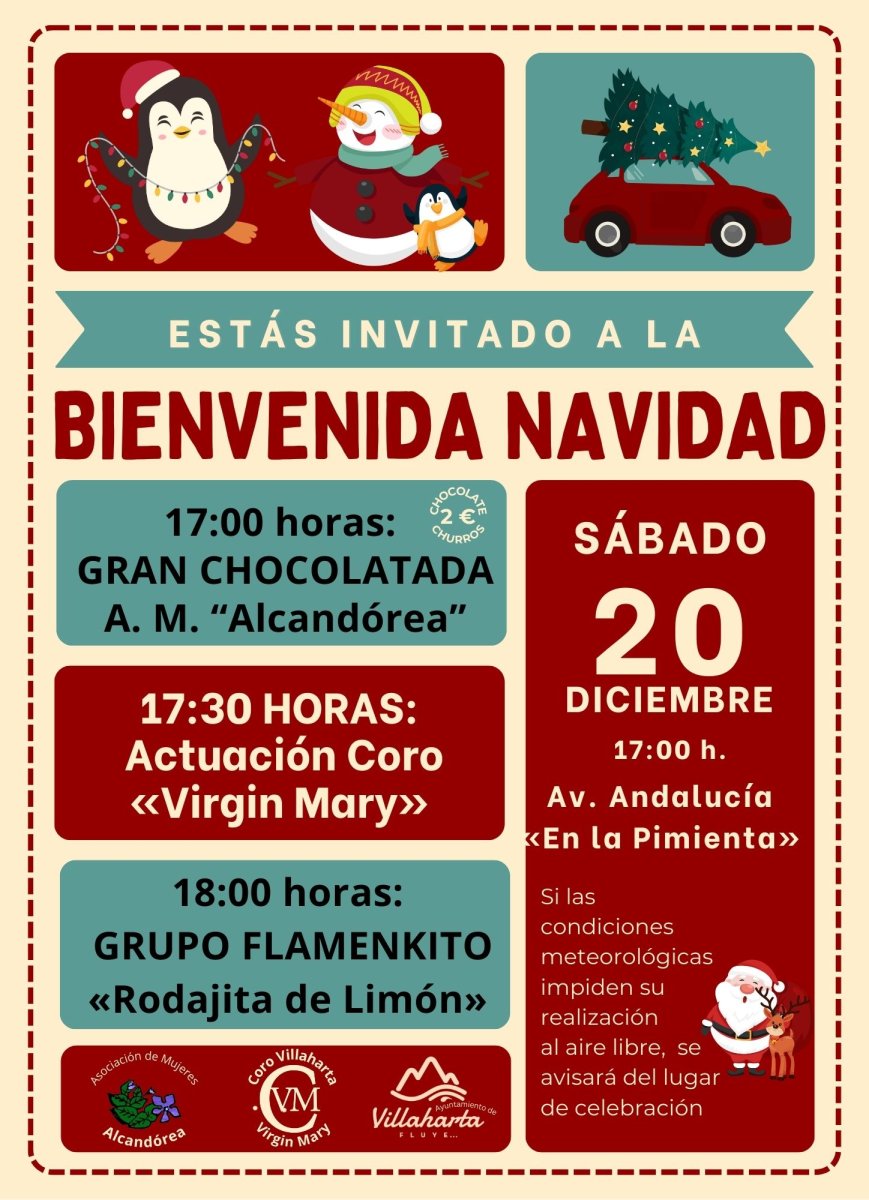 BIENVENIDA  A LA NAVIDAD