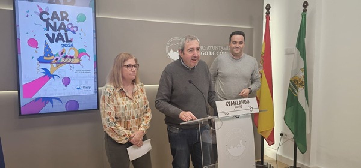 Priego presenta el Carnaval 2026 con desfiles y Antifaz de Oro