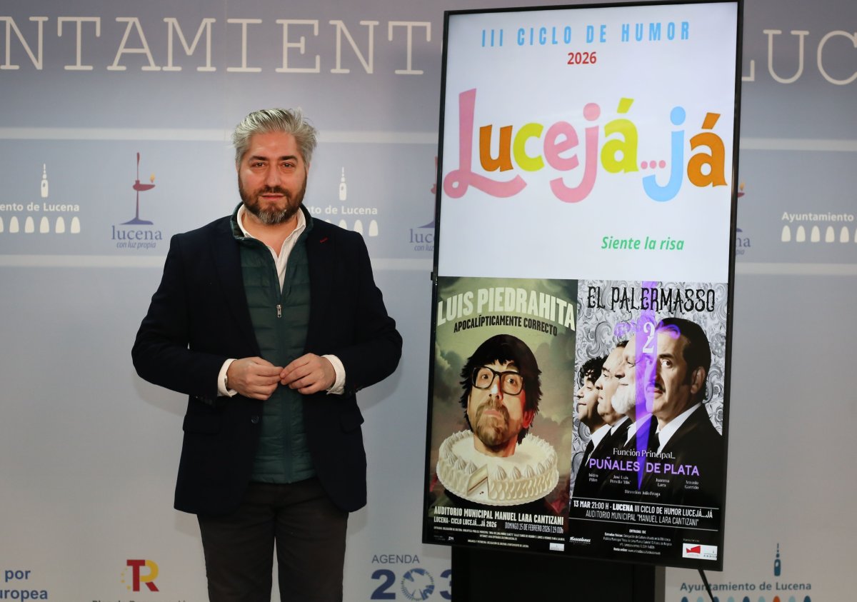 Lucena presenta Carnaval 2026 y la III edición del ciclo humorístico "Lucejá...Já"