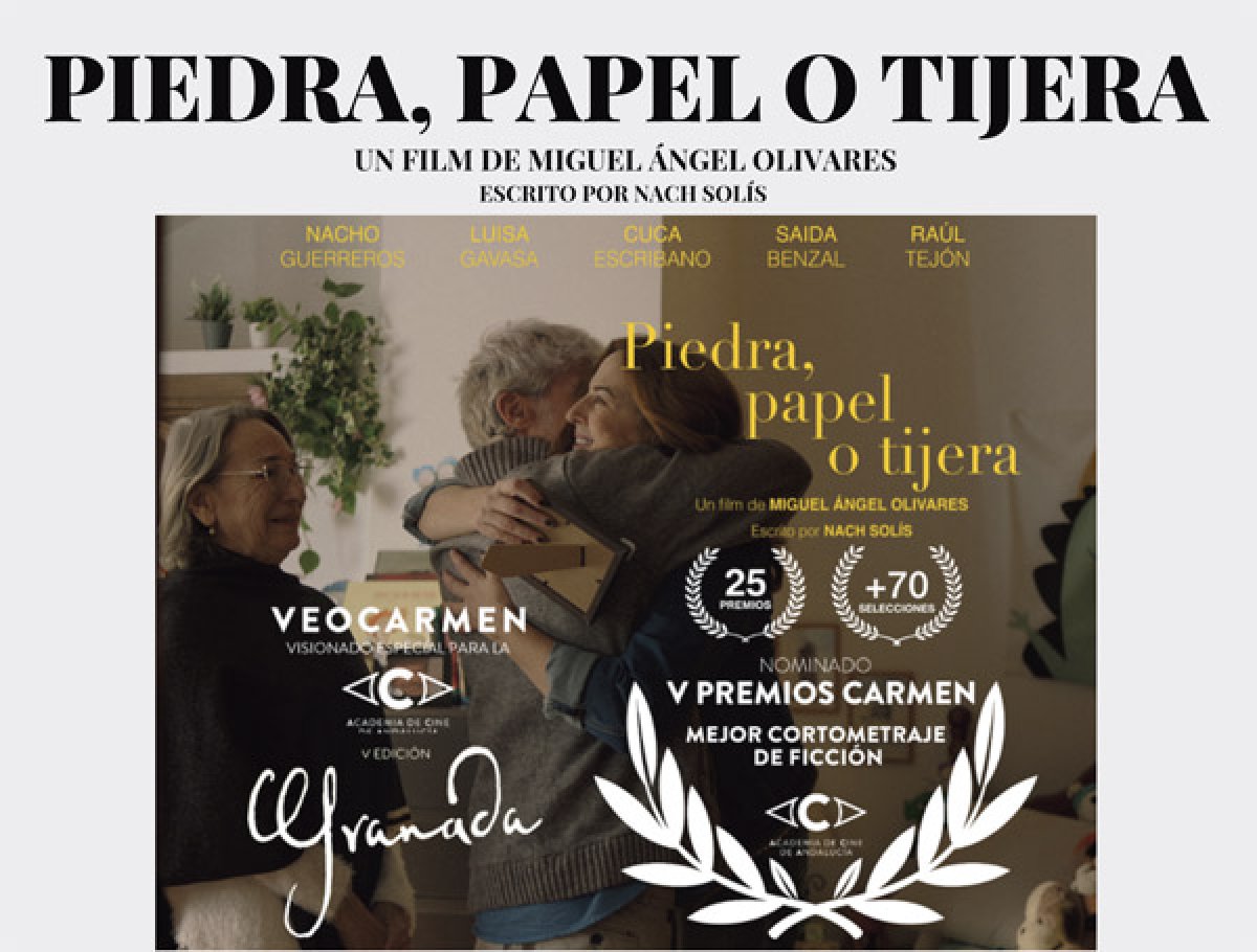 “PIEDRA, PAPEL O TIJERA”: EL CORTO FAVORITO DE LOS NOMINADOS A LOS PREMIOS CARMEN