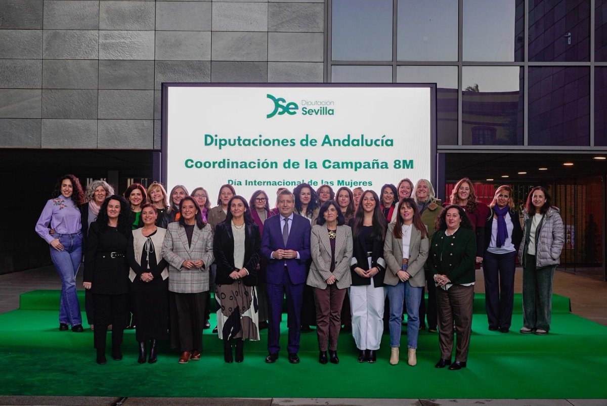 Diputaciones andaluzas coordinan estrategia común para el 8M 2026