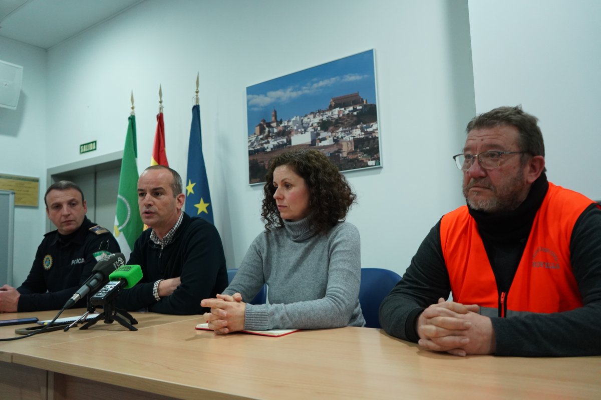 Montilla mantiene cierre de instalaciones y restricciones de acceso por temporal de lluvia y viento