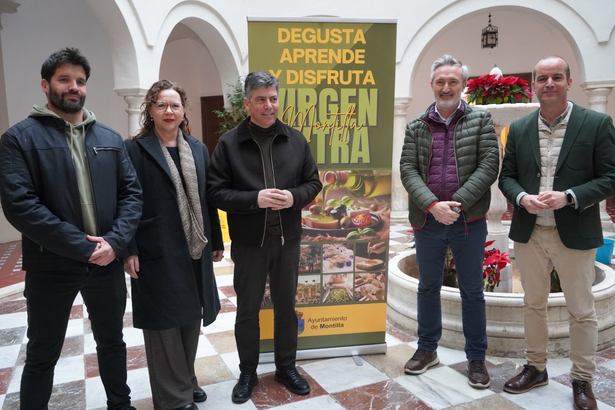 II "Montilla Virgen Extra" en Montilla reúne cinco almazaras y ofrece cata de José María Penco
