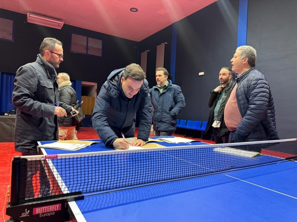 Finalizan obras del Centro de Tecnificación de tenis de mesa; hallan filtraciones y dan 45 días para subsanarlas