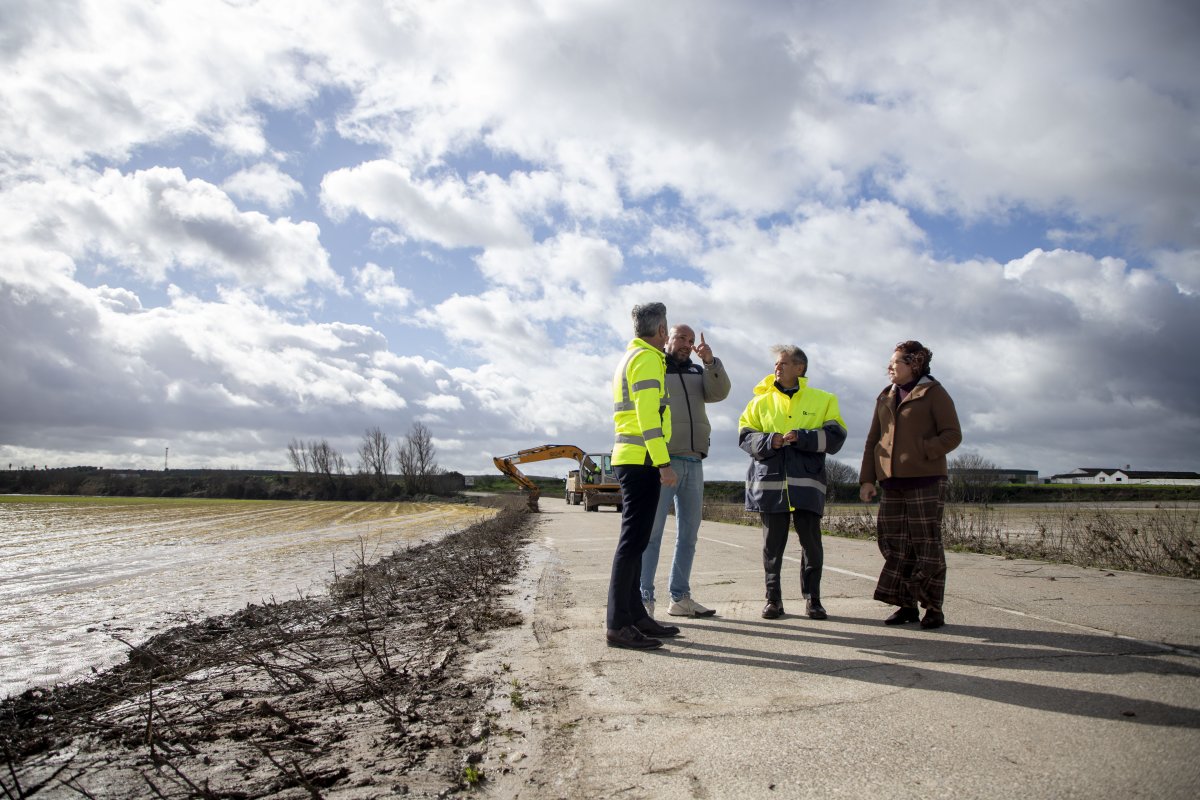 Diputación calcula 10 M€ para reparar 2.500 km tras borrascas; 9 carreteras siguen cortadas