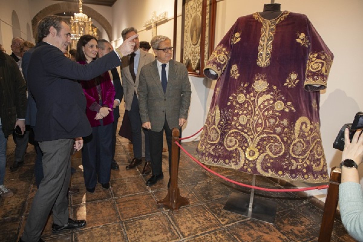 Exposición "El legado de la fe": 21 piezas restauradas en la Diputación de Córdoba hasta el 27 de febrero