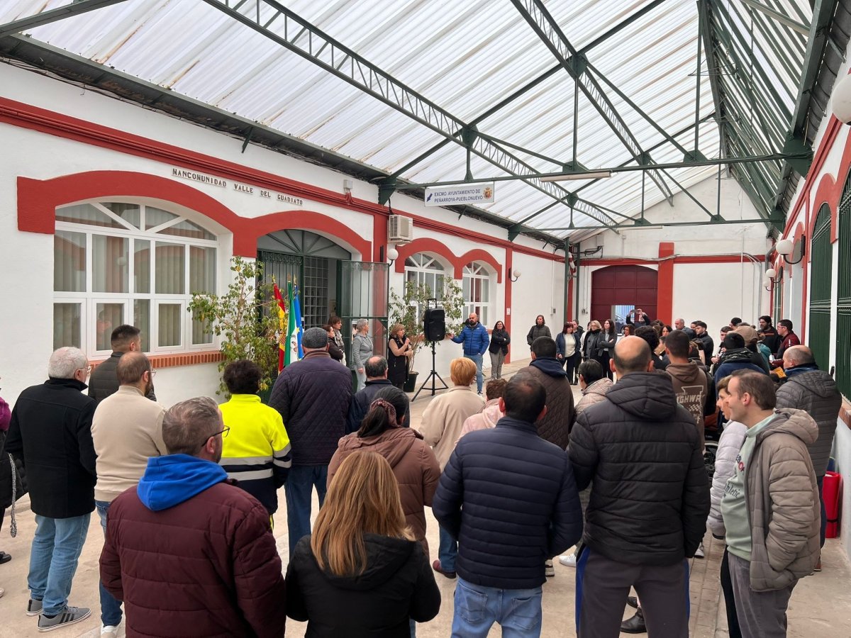 Peñarroya-Pueblonuevo conmemora el 8M con lectura del manifiesto y participación de colectivos