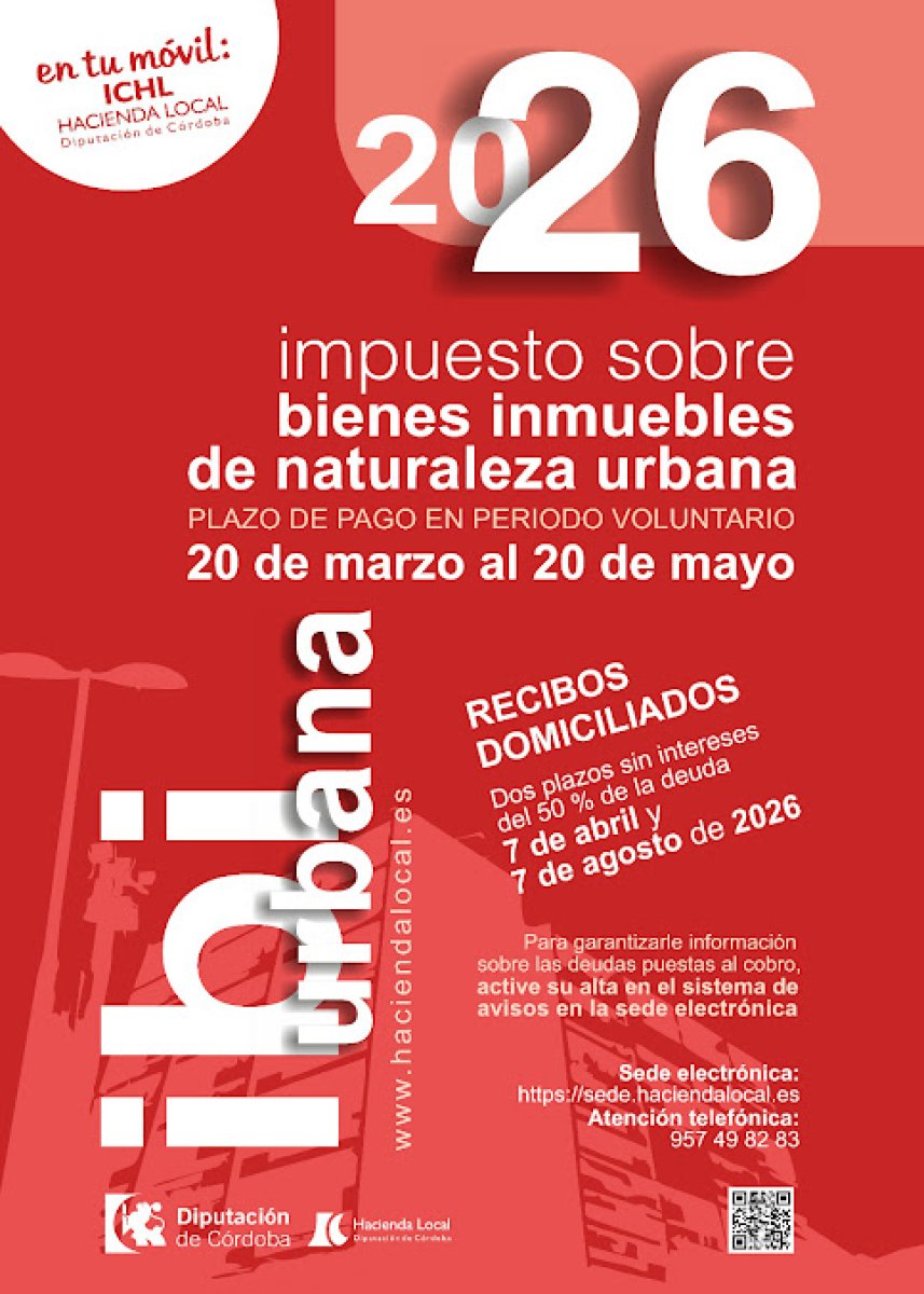 Impuesto sobre Bienes Inmuebles de Naturaleza Urbana 2026