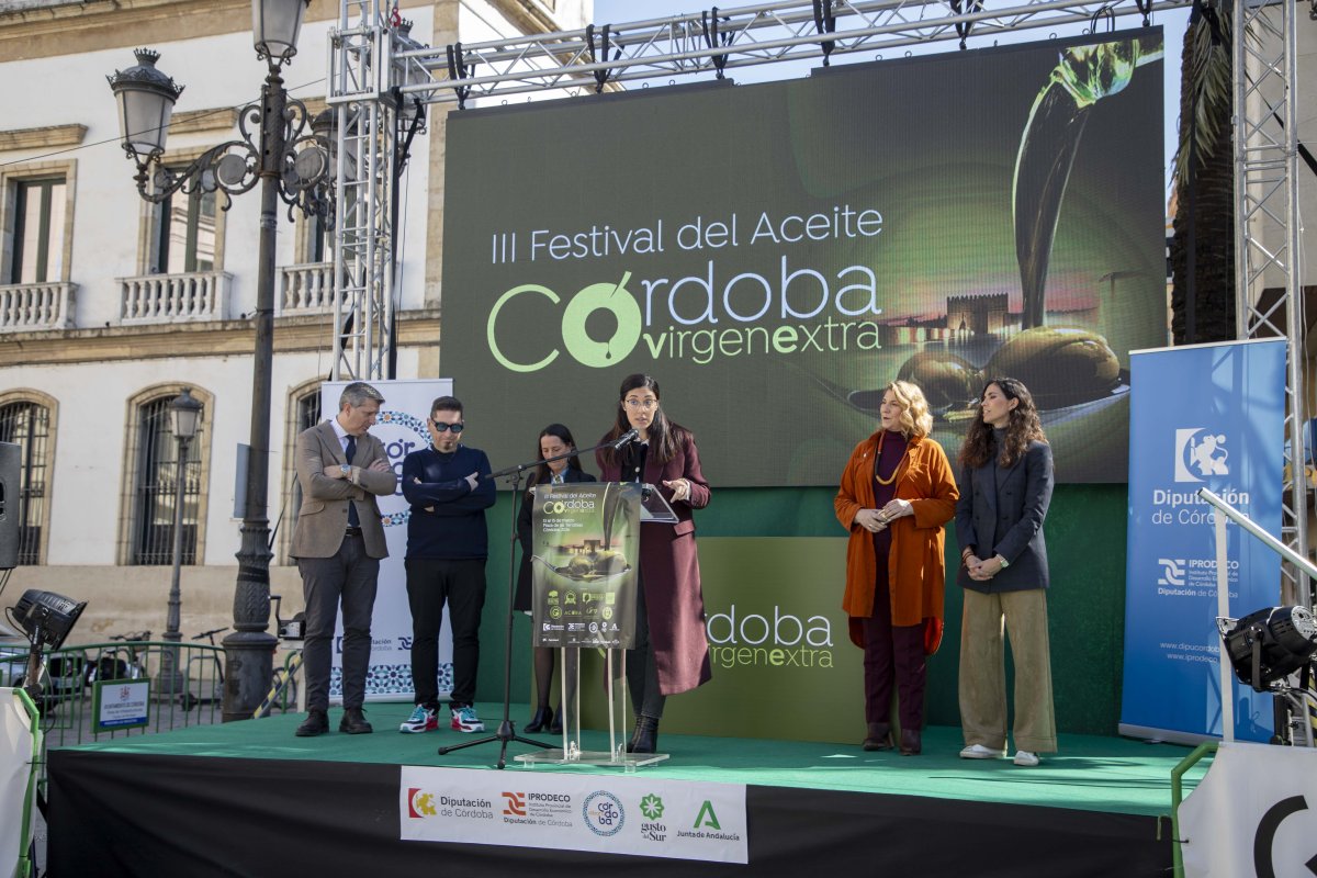III Festival del Aceite Córdoba Virgen Extra en Tendillas: catas y showcookings