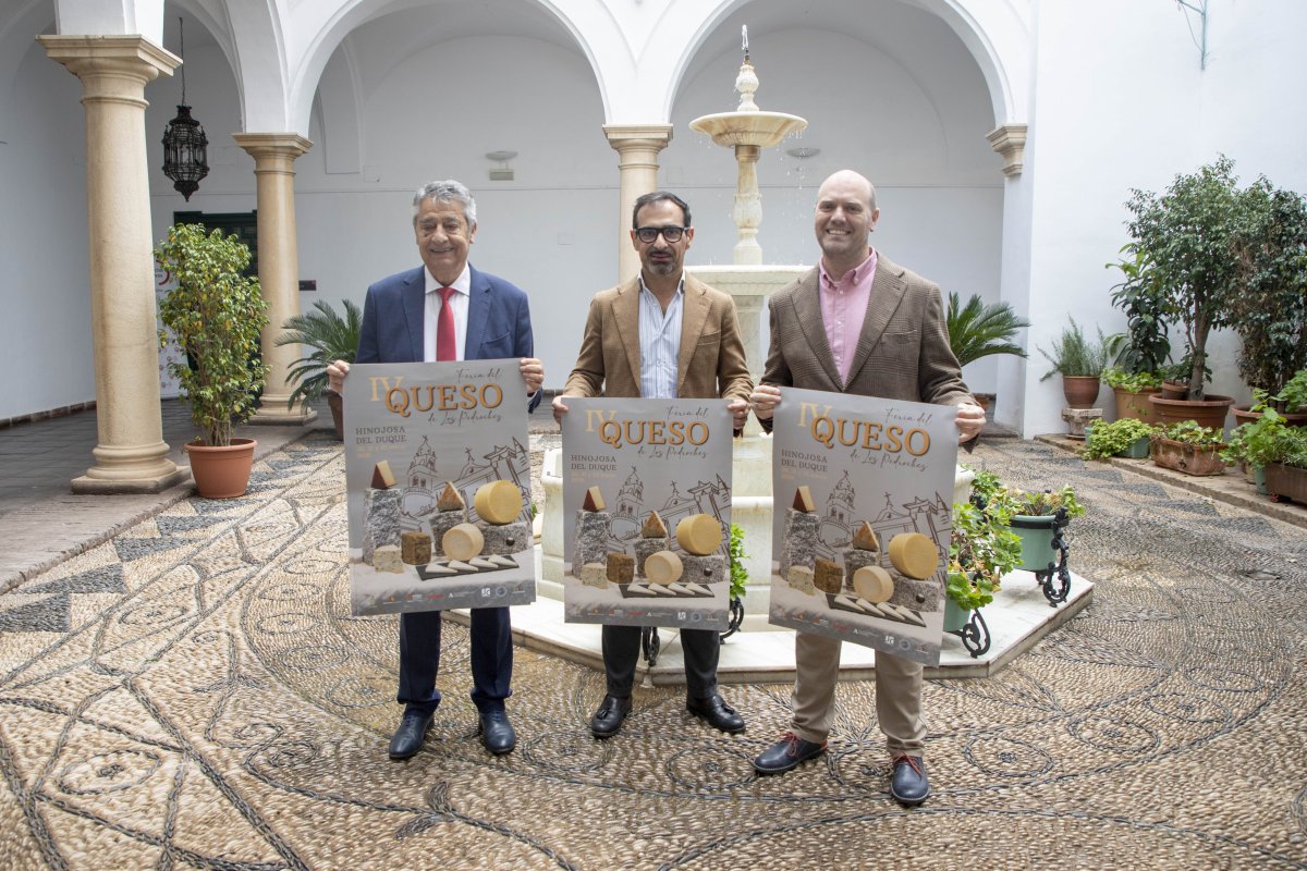 La Diputación respalda la Feria del Queso de Los Pedroches (20-22 marzo) y el III Mercado gastronómico en noviembre