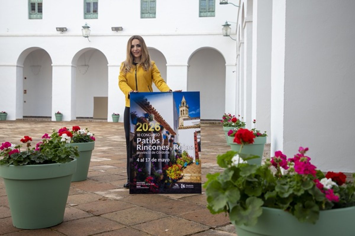 Convocan XI Concurso de Patios, Rincones y Rejas de Córdoba: inscripciones hasta el 20 de abril