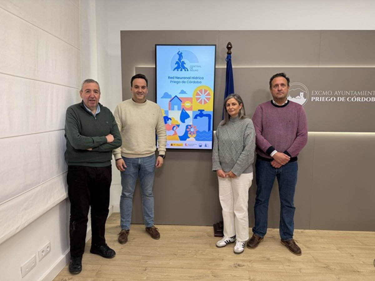 Central de Aguas moderniza Priego con 1.493 telecontadores y 967.527€ del PERTE