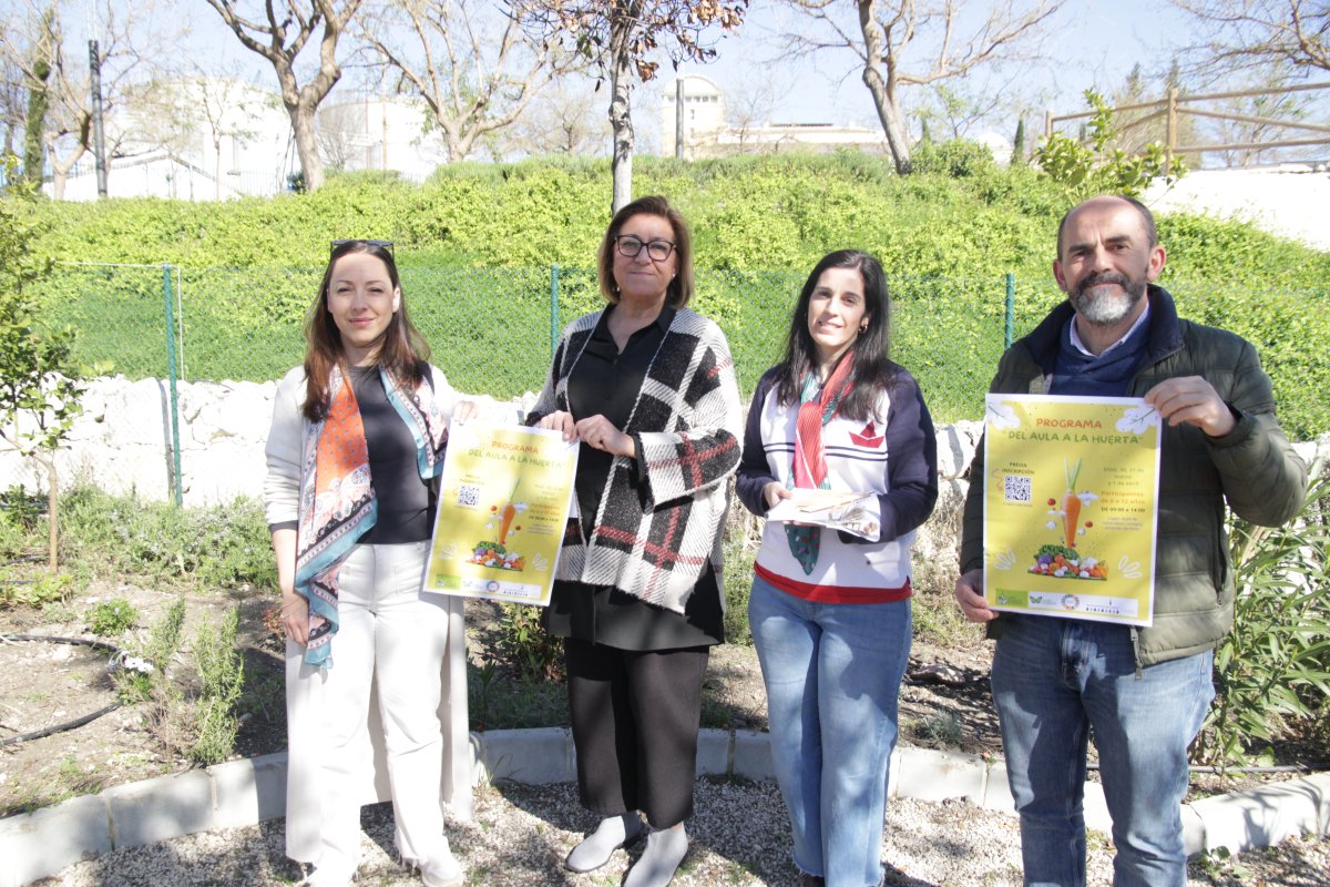 Lucena lanza 'Del aula a la huerta': huertos escolares y Aula de Naturaleza; inscripciones hasta 24/3