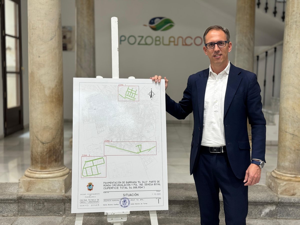 Pozoblanco licita segunda fase del Plan de Asfaltado: 504.310 € para 54.000 m²