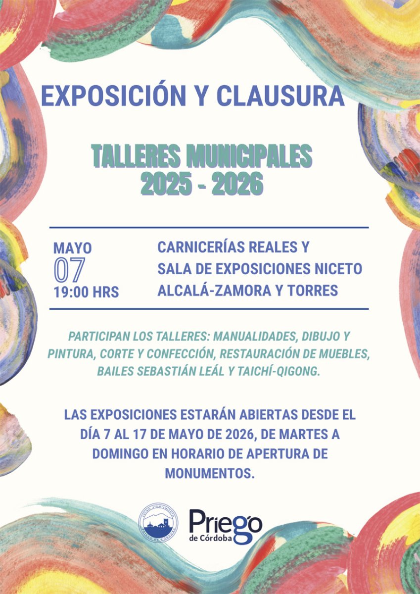 Exposición y Clausura Telleres Municipales 2025-2026