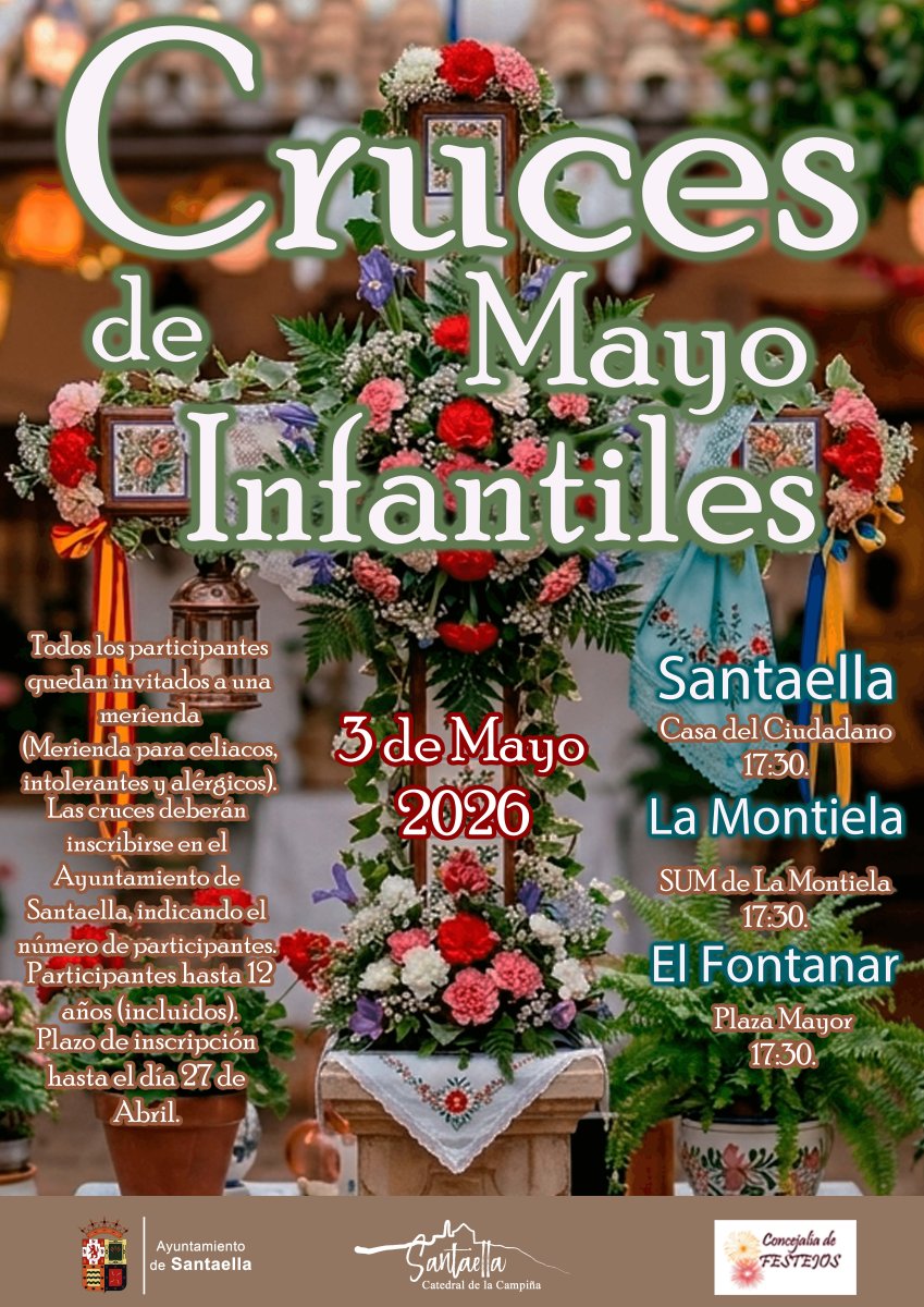 CRUCES DE MAYO INFANTILES 2026