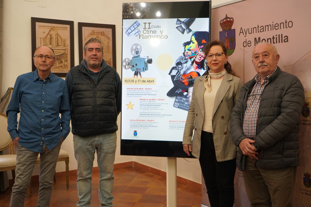 Montilla celebra el II Ciclo de Cine y Flamenco (10, 11, 16 y 17 de abril) con dos estrenos