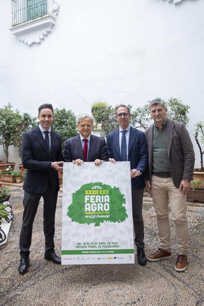 Feria agroganadera de Los Pedroches en Pozoblanco (15-19 abr): 300 expositores y 1.000 animales