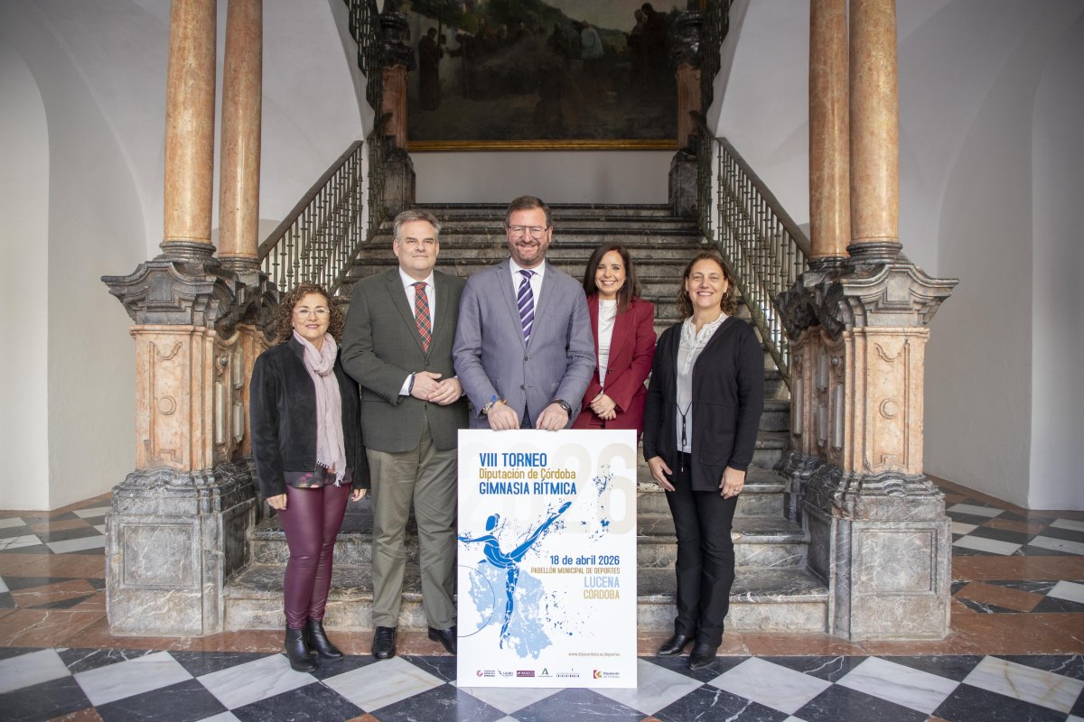 900 gimnastas en Lucena: VIII Torneo de gimnasia rítmica, sábado 18 de abril