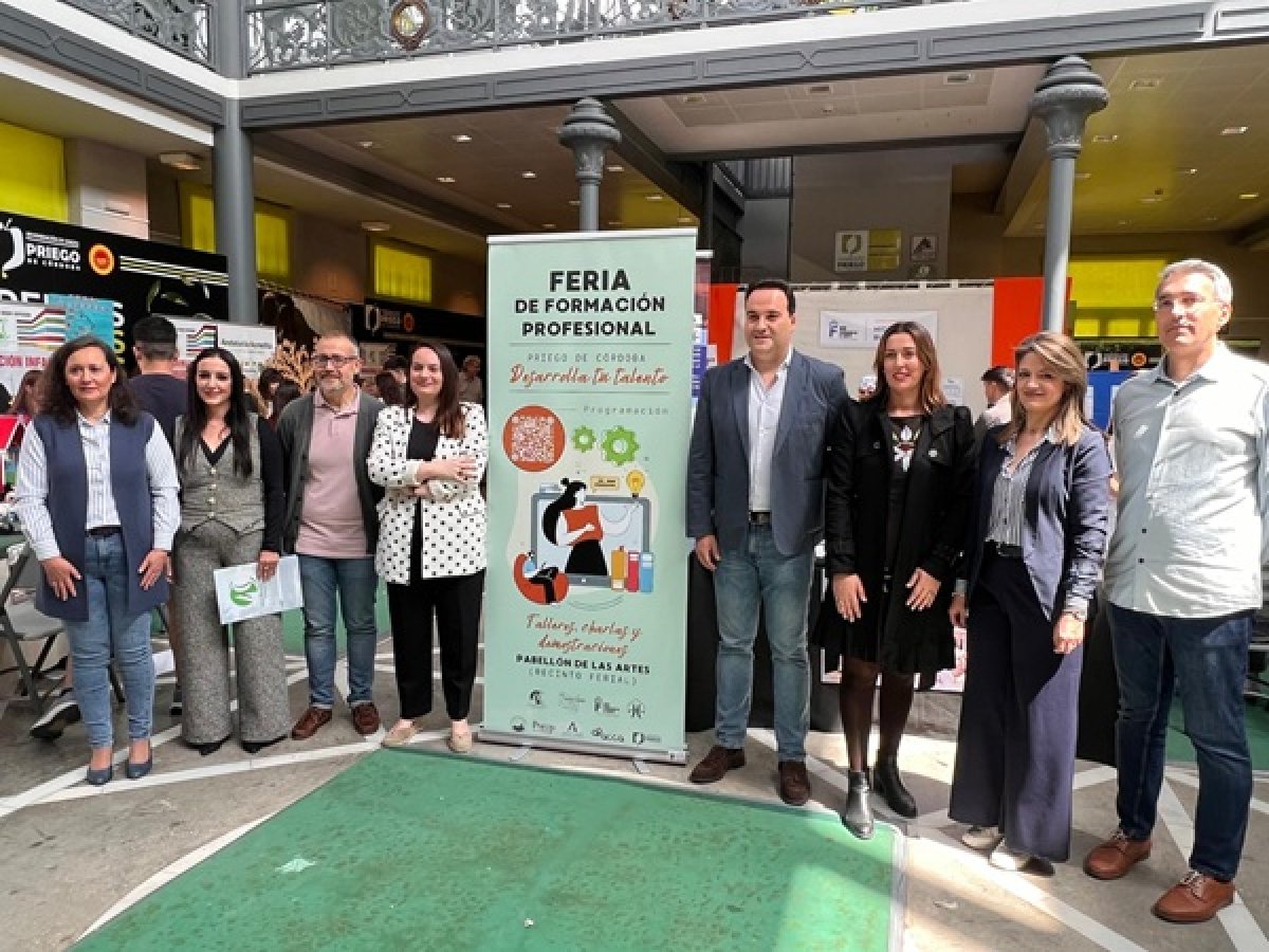 II Feria de FP impulsa la economía local y la permanencia de la población