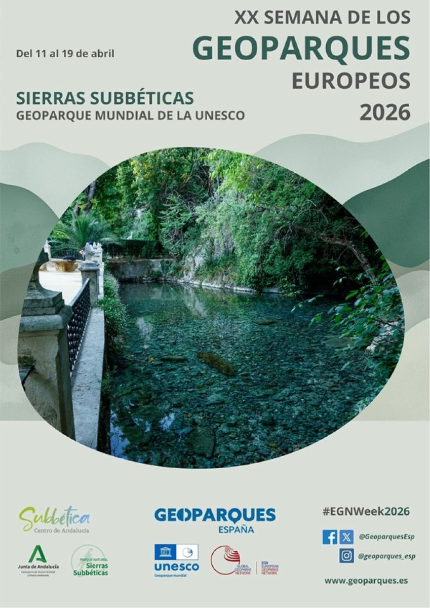 Subbéticas celebra 20º aniversario con la 20ª Semana de los Geoparques (11-19 abr.)