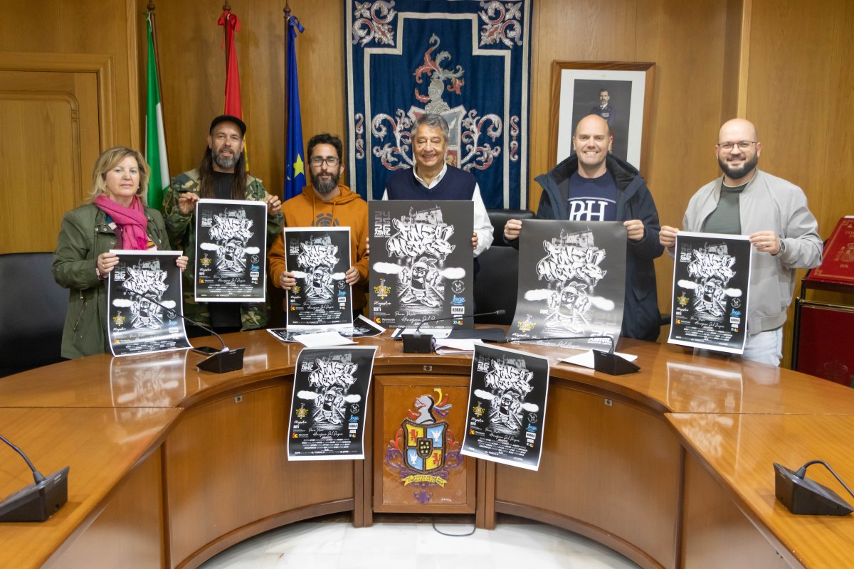 Hinojosa del Duque presenta 'Fondo Negro', festival de arte urbano (24-26 abril)