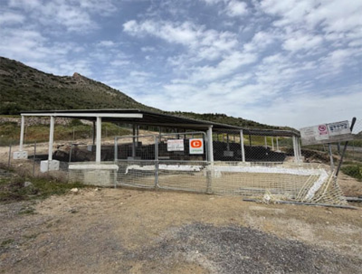 Cubierta protege el yacimiento del Cortijo de los Cipreses con molino romano de 2.000 años