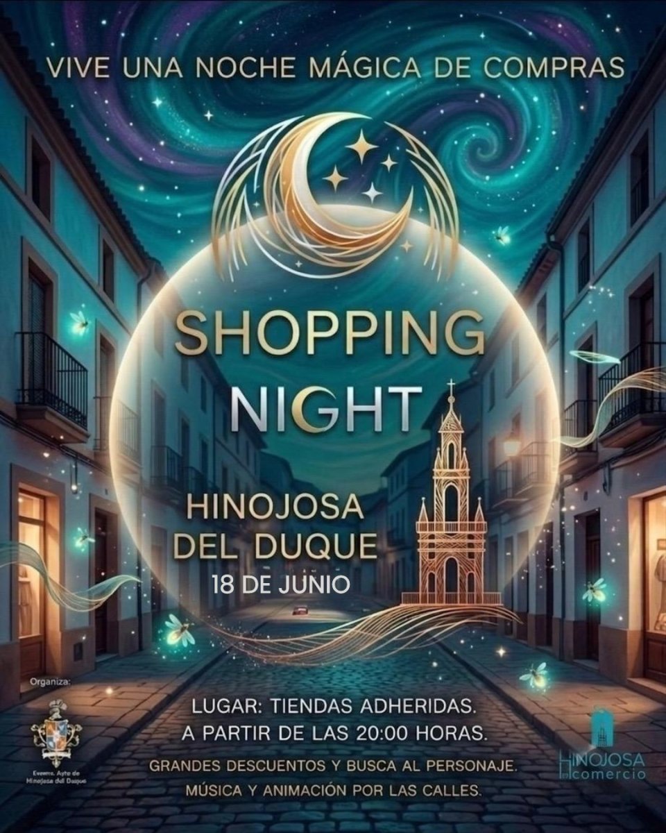 Noche del Comercio en Hinojosa del Duque: ofertas, música y búsqueda familiar
