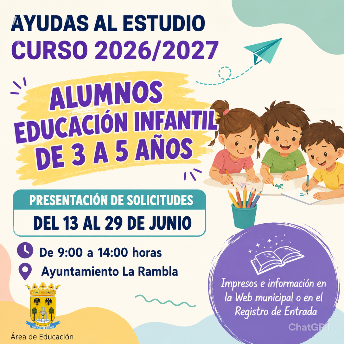 ayudas al estudio curso 2026/2027