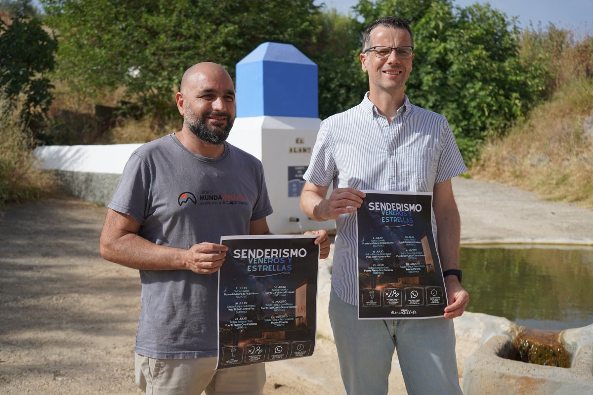Montilla recupera 16 fuentes y lanza seis rutas nocturnas gratuitas de senderismo veraniego