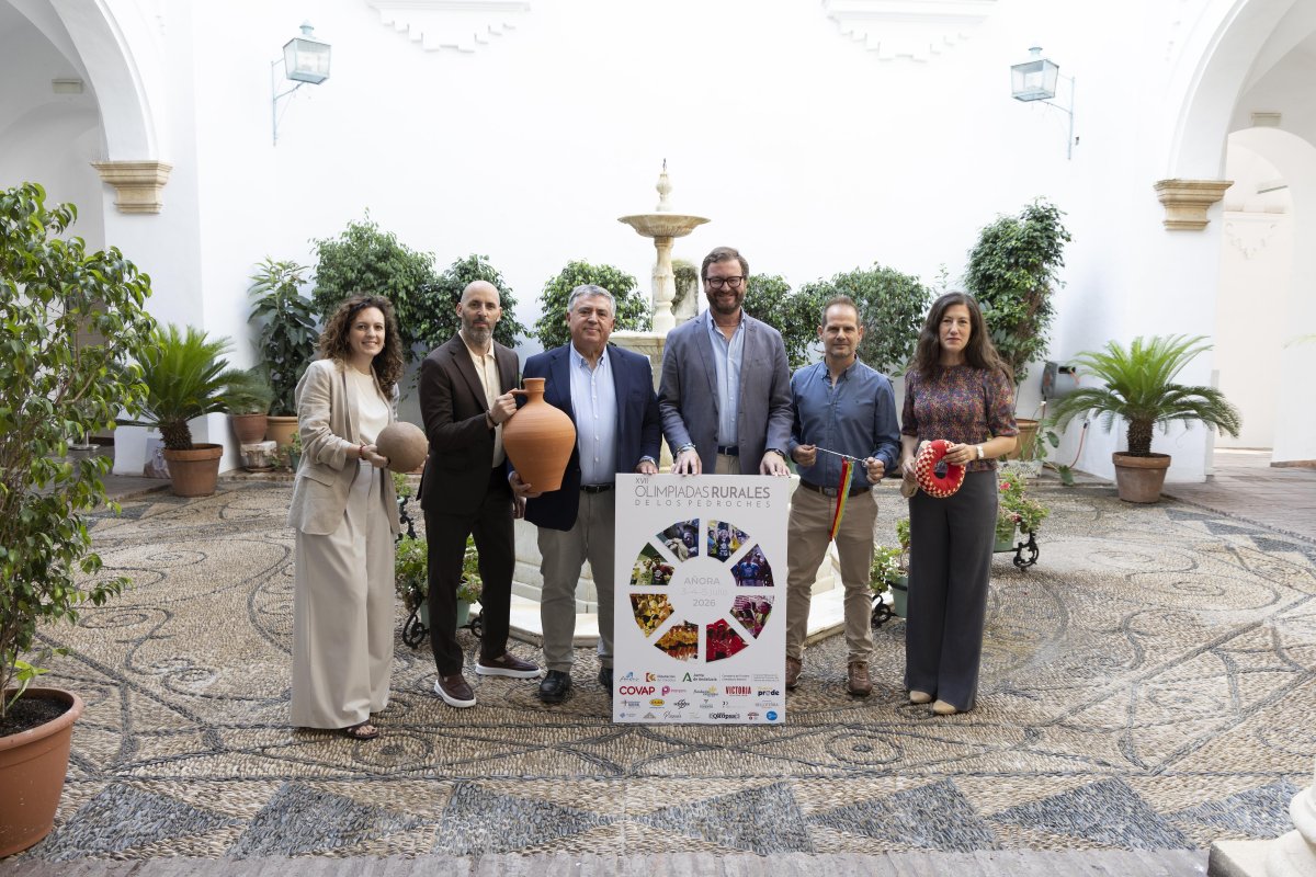XVII Olimpiadas Rurales de Los Pedroches en Añora (3-5 jul 2026) con 48 equipos
