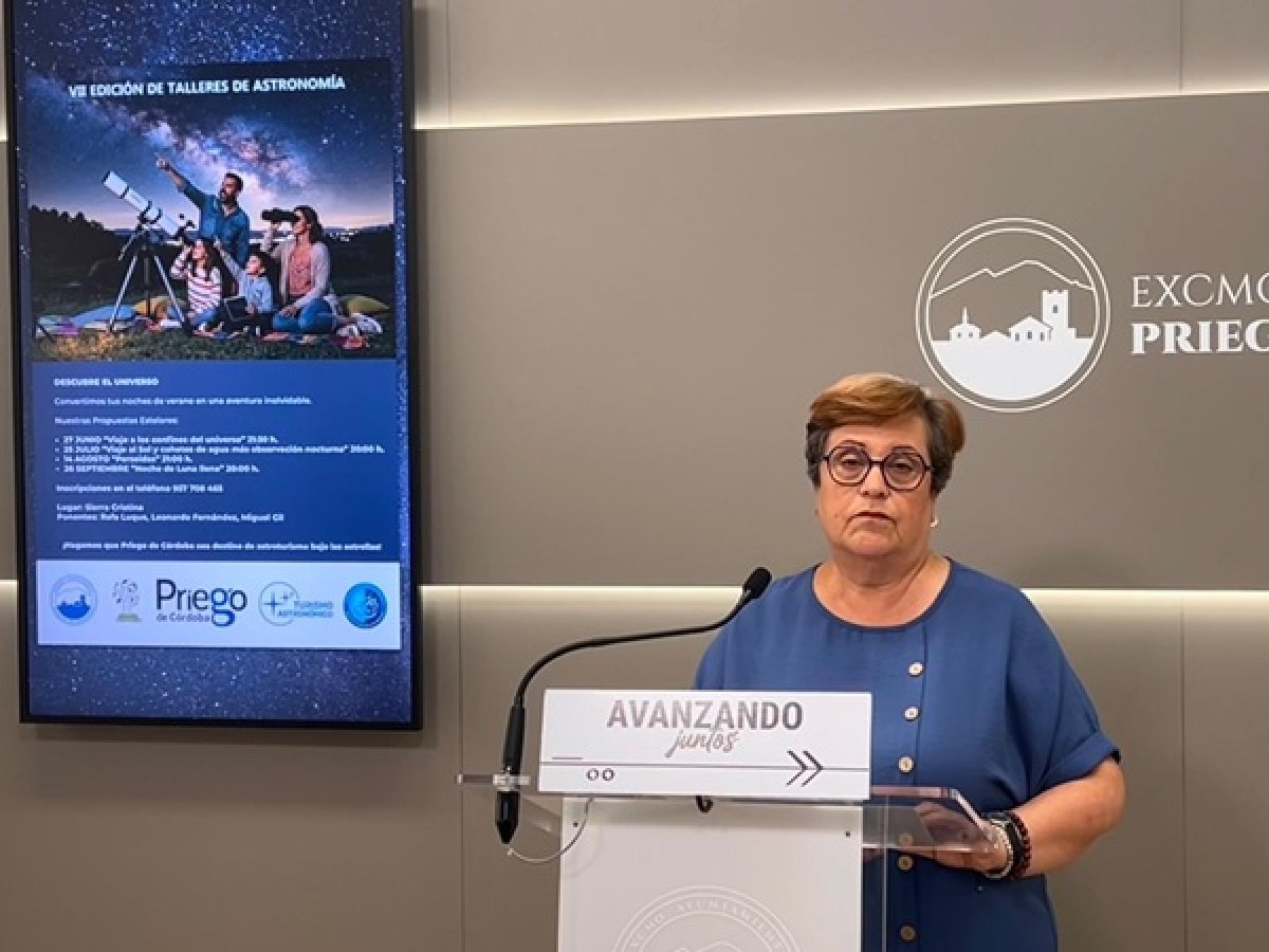Priego, cielos certificados, acoge VII Talleres de Astronomía con el premiado Rafael Luque