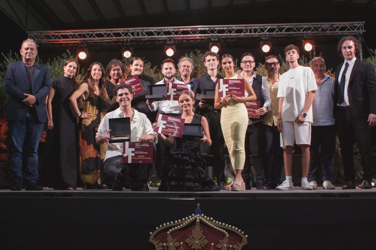 Antonio Jesús Gómez y Jesús Reyes ganan el XXIII Certamen de Jóvenes Flamencos en Cañete
