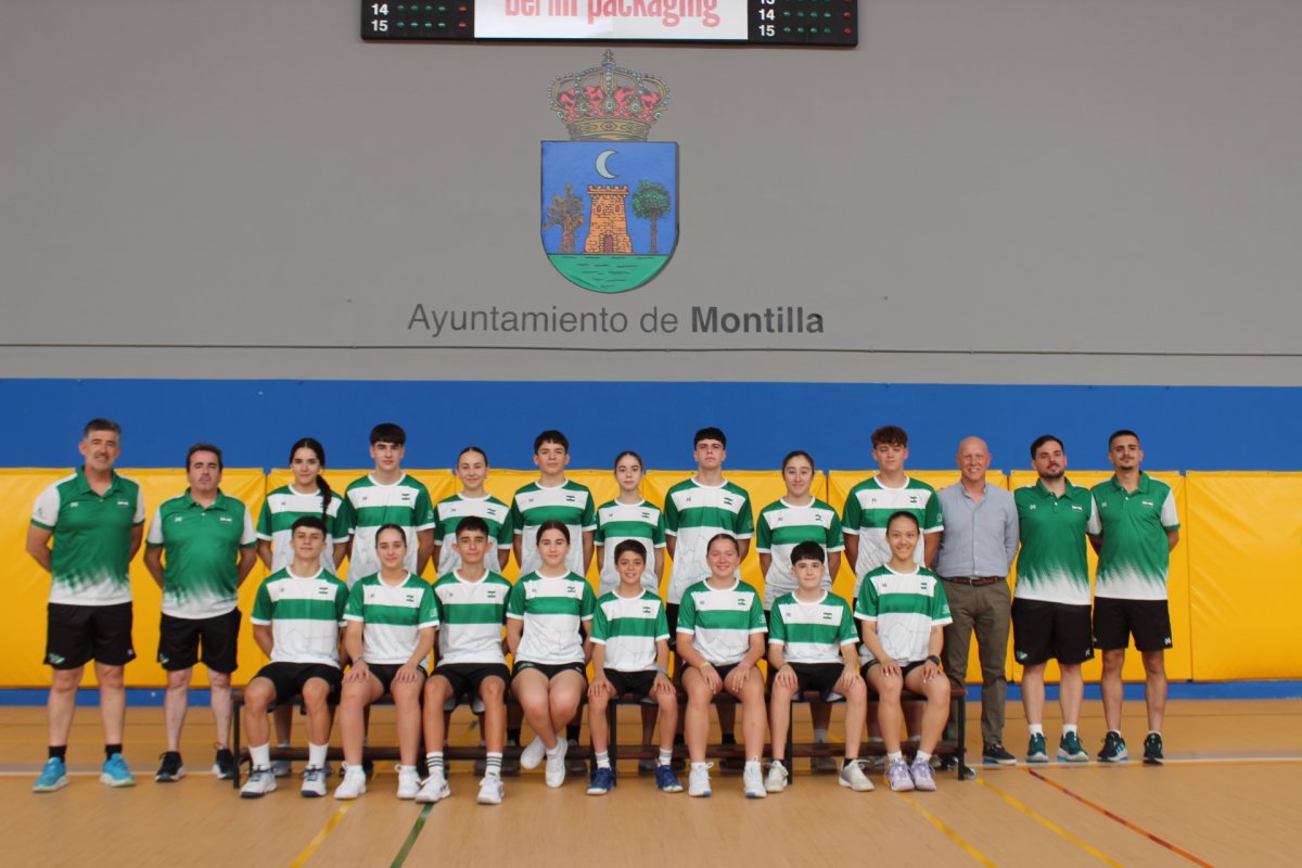 Montilla acoge la última concentración de la Selección Andaluza de Bádminton antes de Granollers