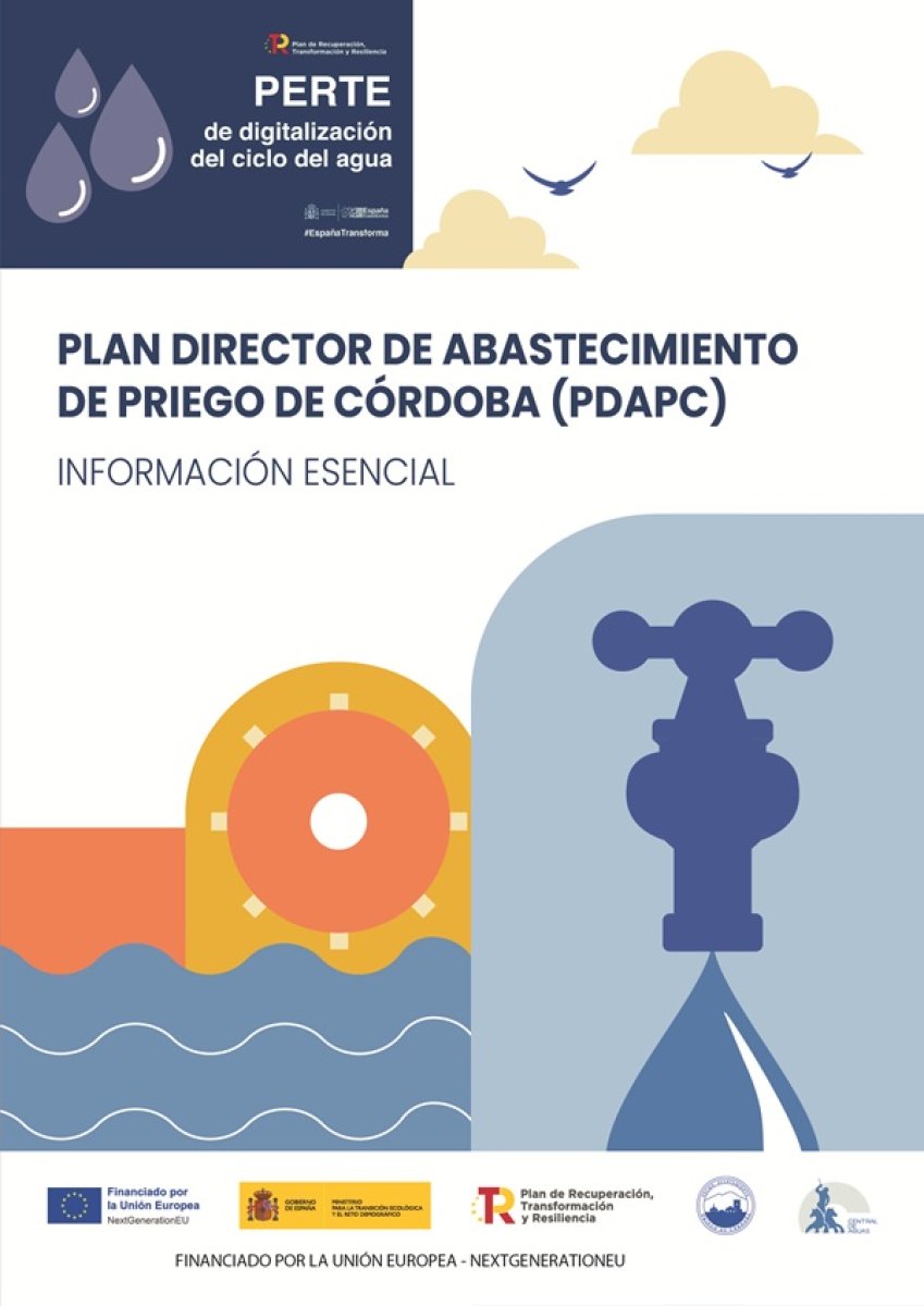 Priego aprueba Plan Director para garantizar y modernizar el abastecimiento de agua