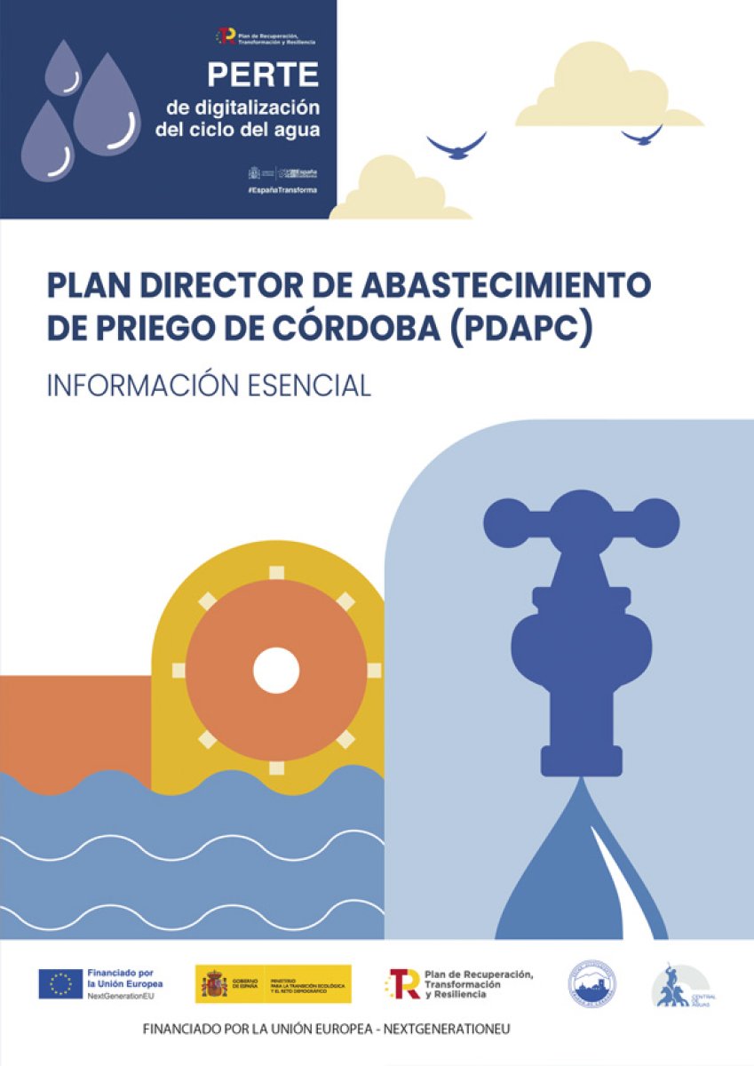 Priego de Córdoba lanza Plan Director para modernizar y garantizar el suministro de agua