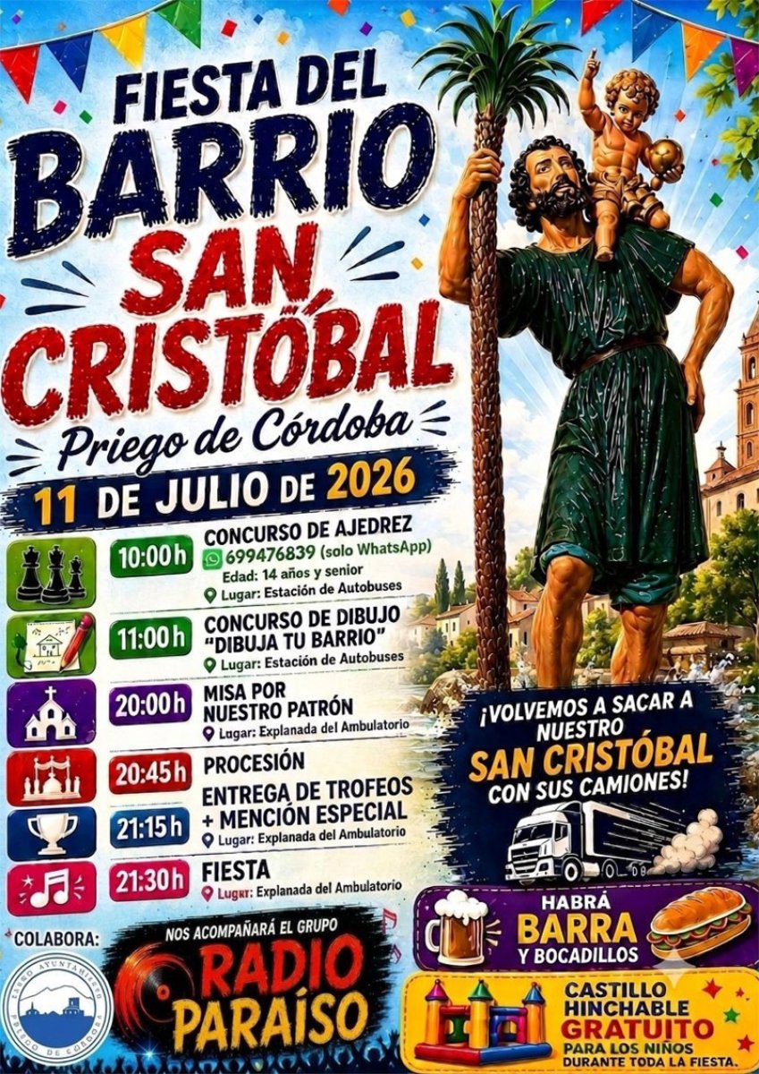 Fiesta Barrio de San Cristobal 2026