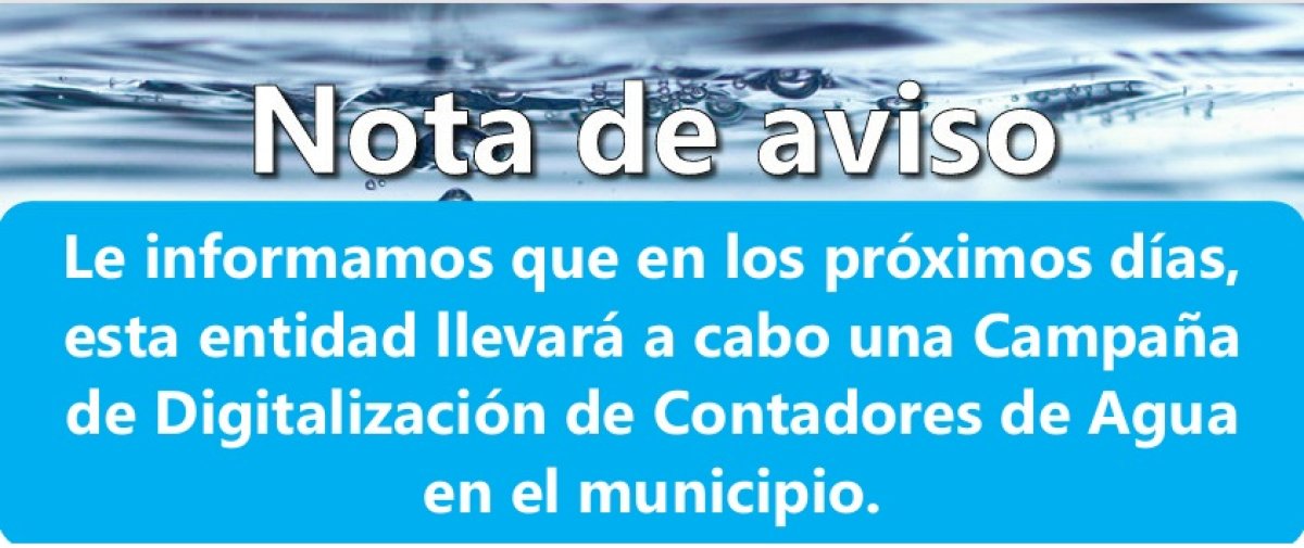 Municipio impulsa digitalización de contadores para detectar fugas y lecturas en tiempo real