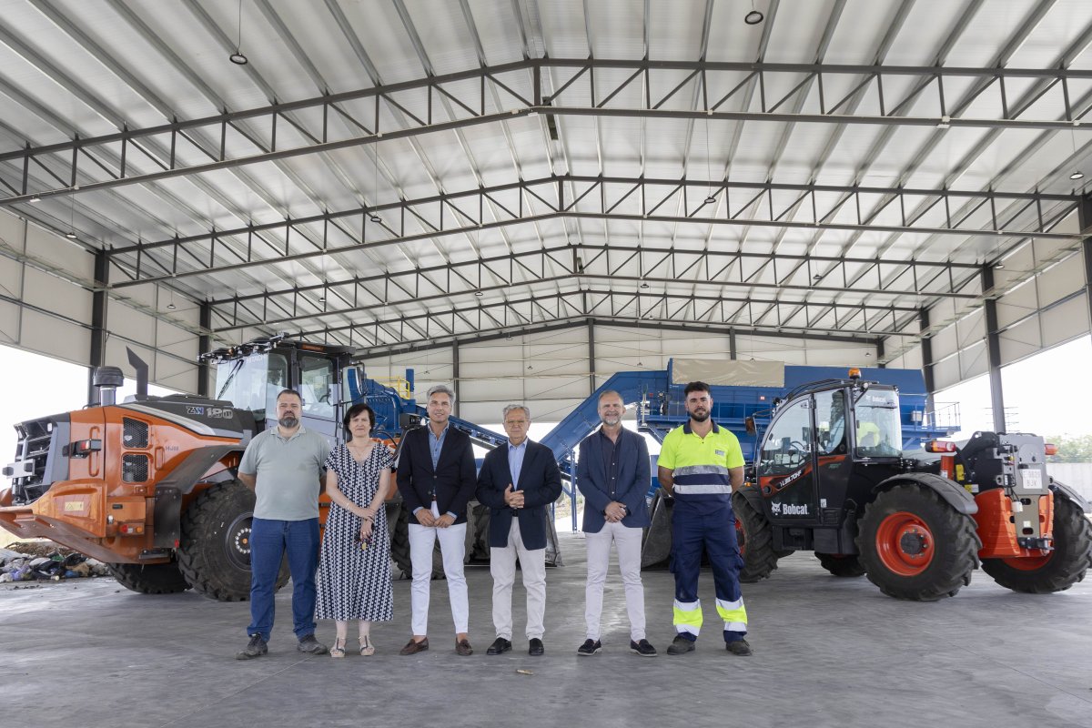 Dos Torres estrena Centro de Residuos: 3,5 M€ para tratar 10.000 t/año y producir compost