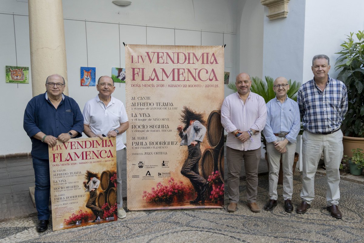 54ª Vendimia Flamenca en Doña Mencía: 22 ago, 'El amor brujo' (21) y 75% protagonismo femenino
