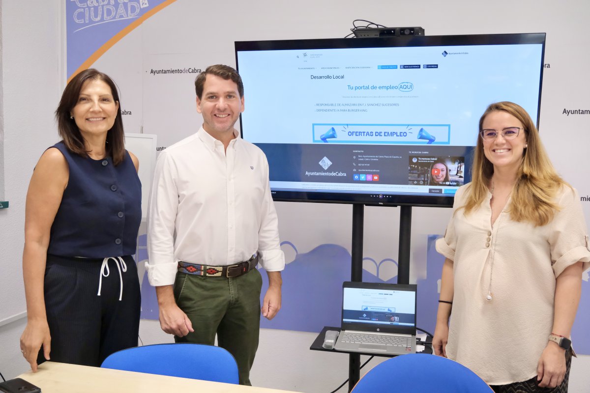 Cabra crea portal de empleo local, 250.000€ en ayudas y paro bajo el 10%