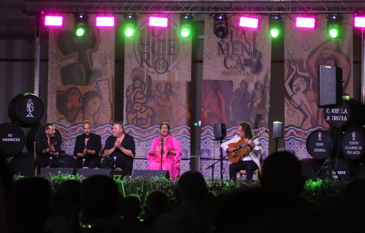 La Cata Flamenca enciende ‘Montilla en Vendimia’ con una noche memorable de siete horas de cante y baile