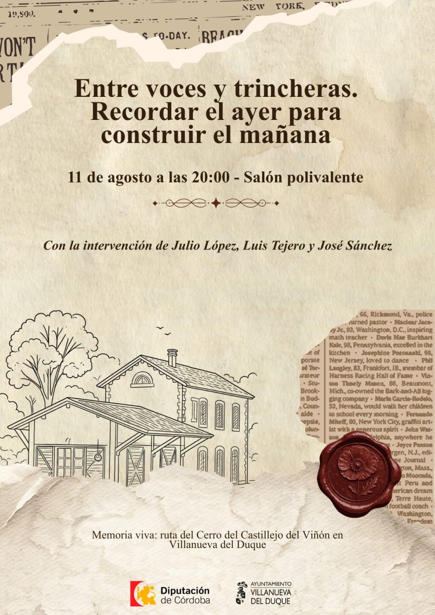 Villanueva del Duque recupera la memoria de la Guerra Civil: solidaridad y testimonios