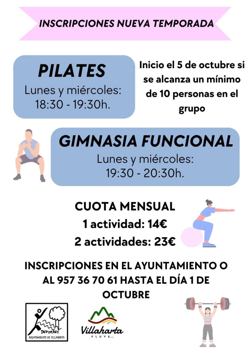 COMIENZO PROGRAMAS DEPORTIVOS