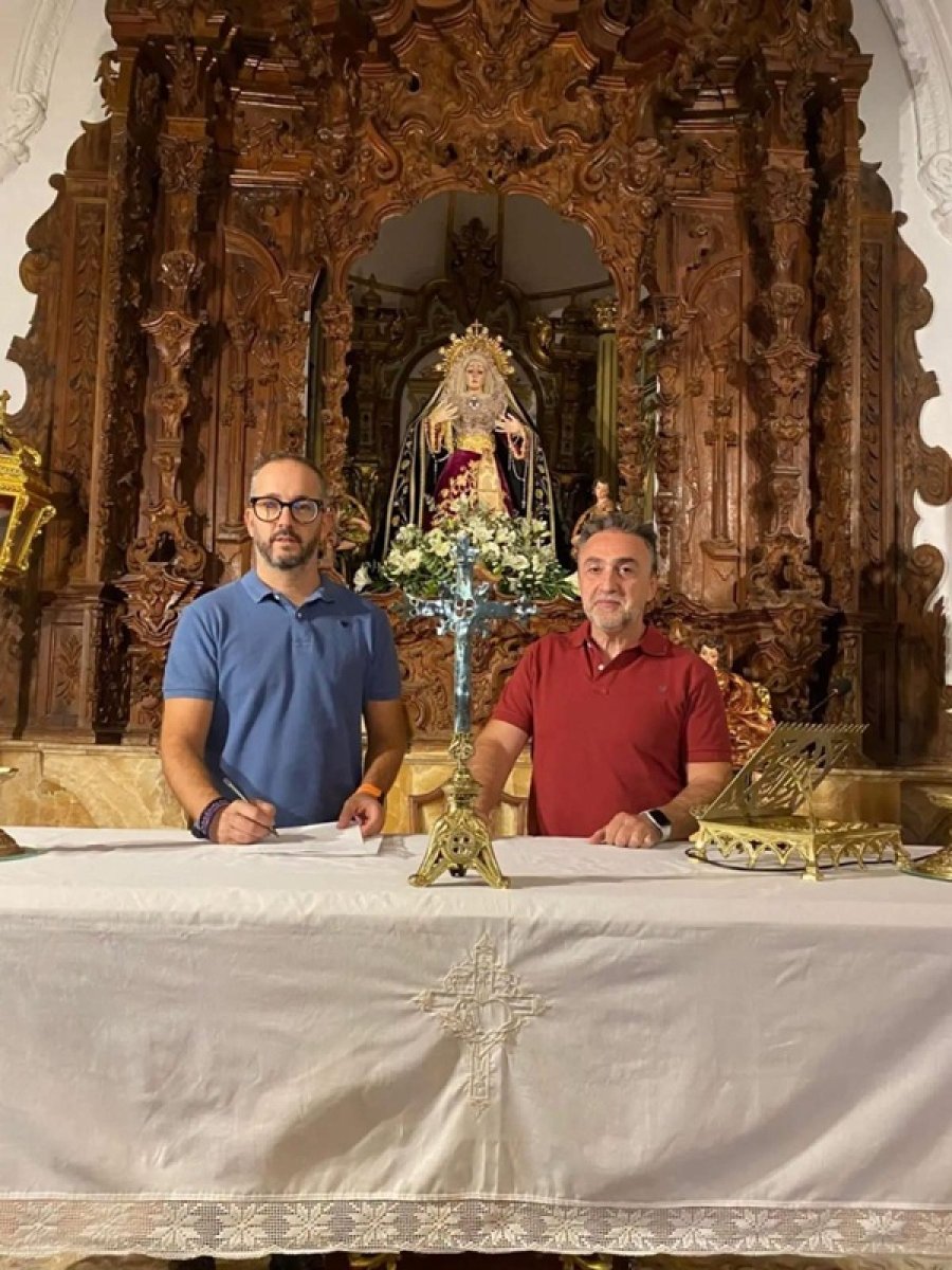 La Banda Sinfónica de la EMMD volverá a acompañar a la Hermandad de los Dolores el Lunes Santo
