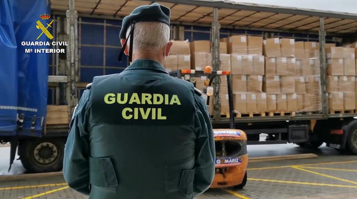 Caminones con materia prima que dirigían a Covap fueron escoltados por la Guardia Civil