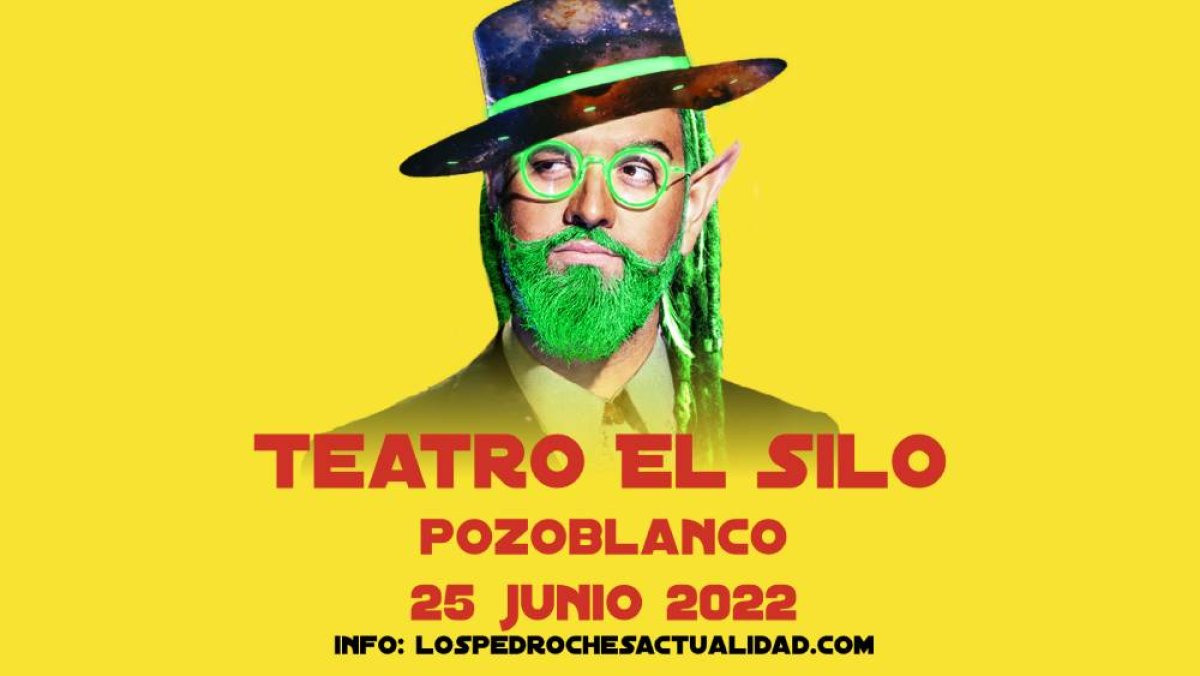 El teatro El Silo de Pozoblanco acogerá al humorista Manu Sánchez el 25 de Junio