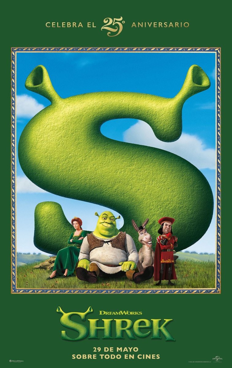 Shrek 25 aniversario