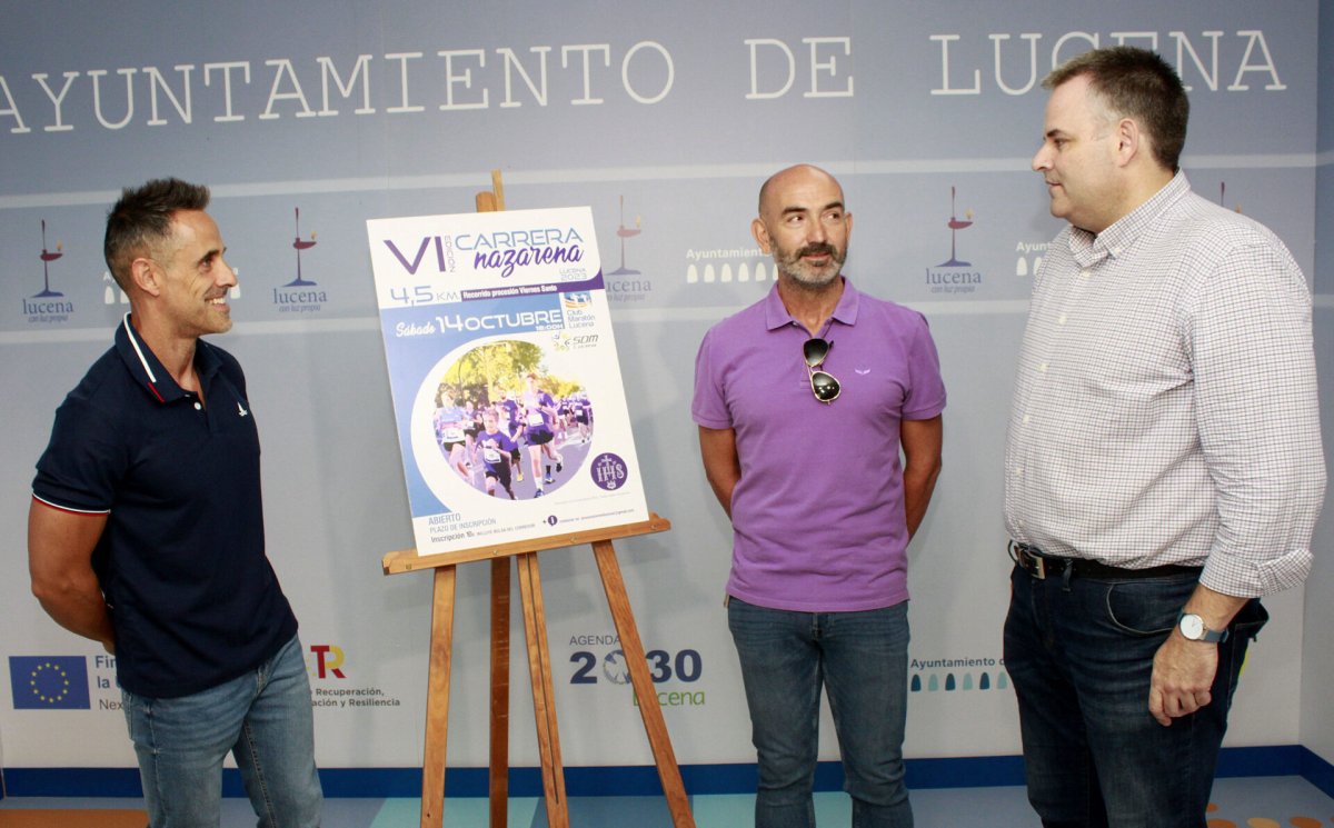 Vuelve la emblemática Carrera Nazarena en Lucena, coincidiendo con el Oktoberfest.